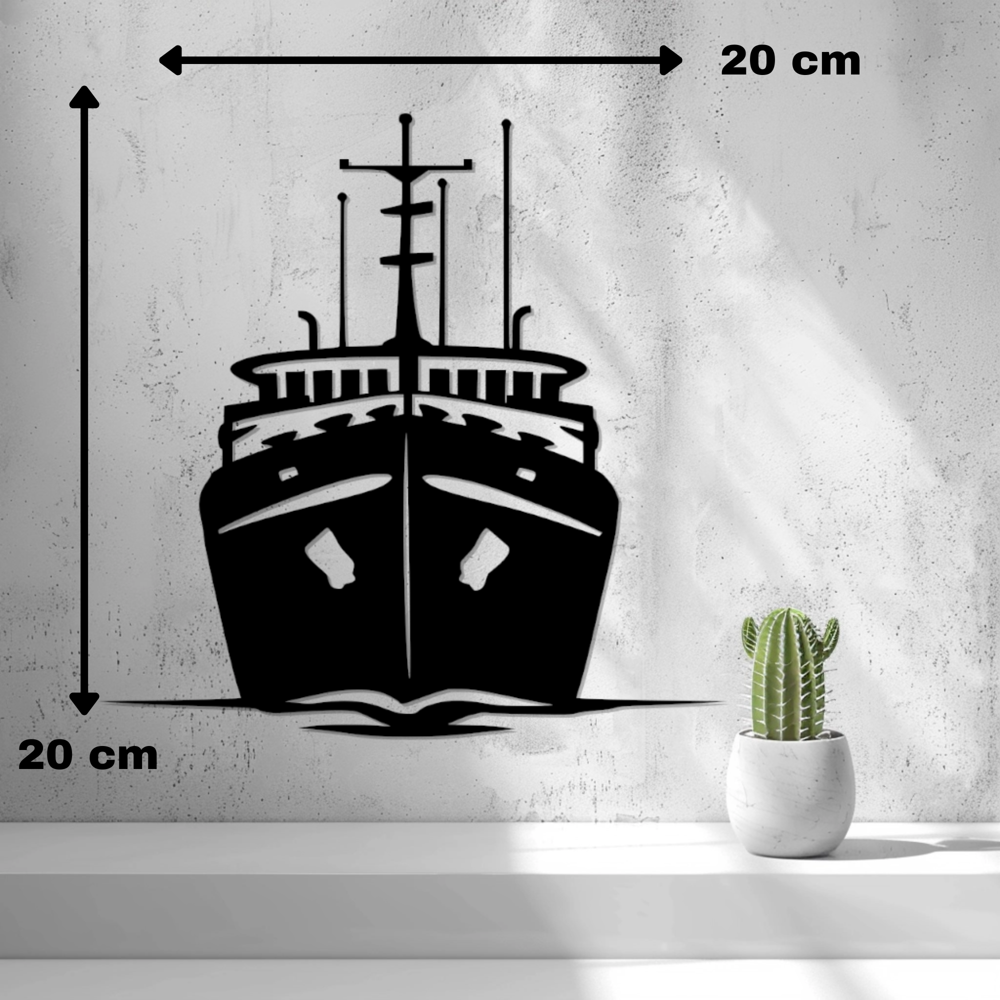 2D Cruise Ship Wall Art