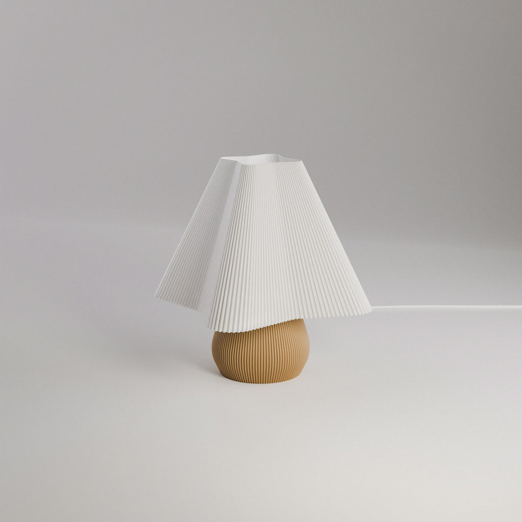 Hikari Lamp 03 | Modern Ambient Lamp | Japandi Bedside Light | Minimalist Desk Lamp | Warm Glow Home Decor | 3D Printed Lamp