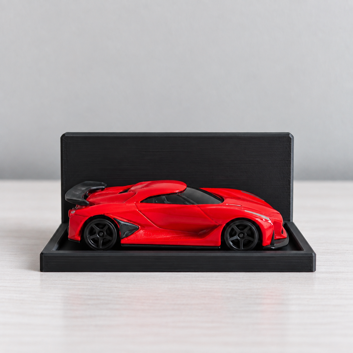 L Shaped Hotwheels Stand