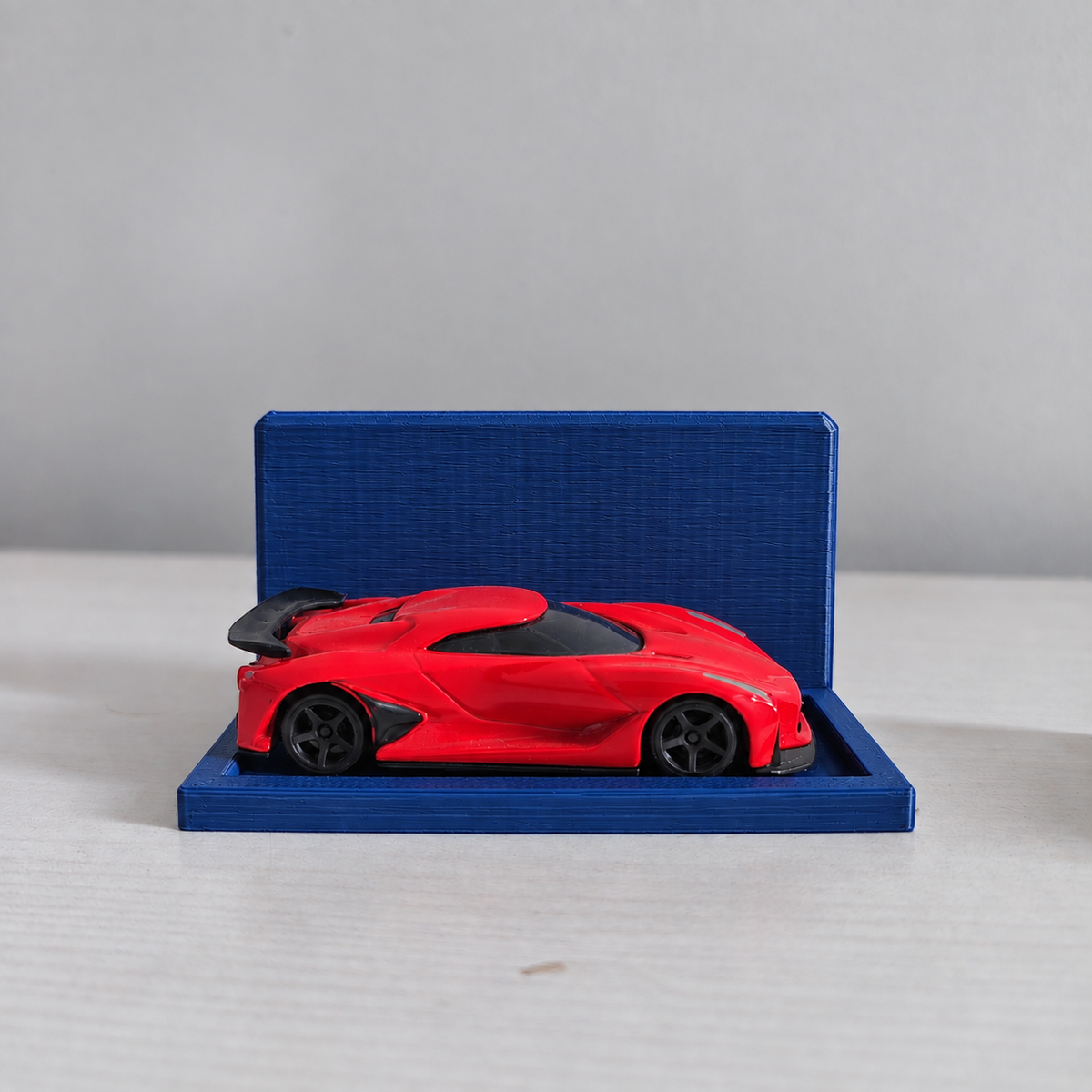 L Shaped Hotwheels Stand