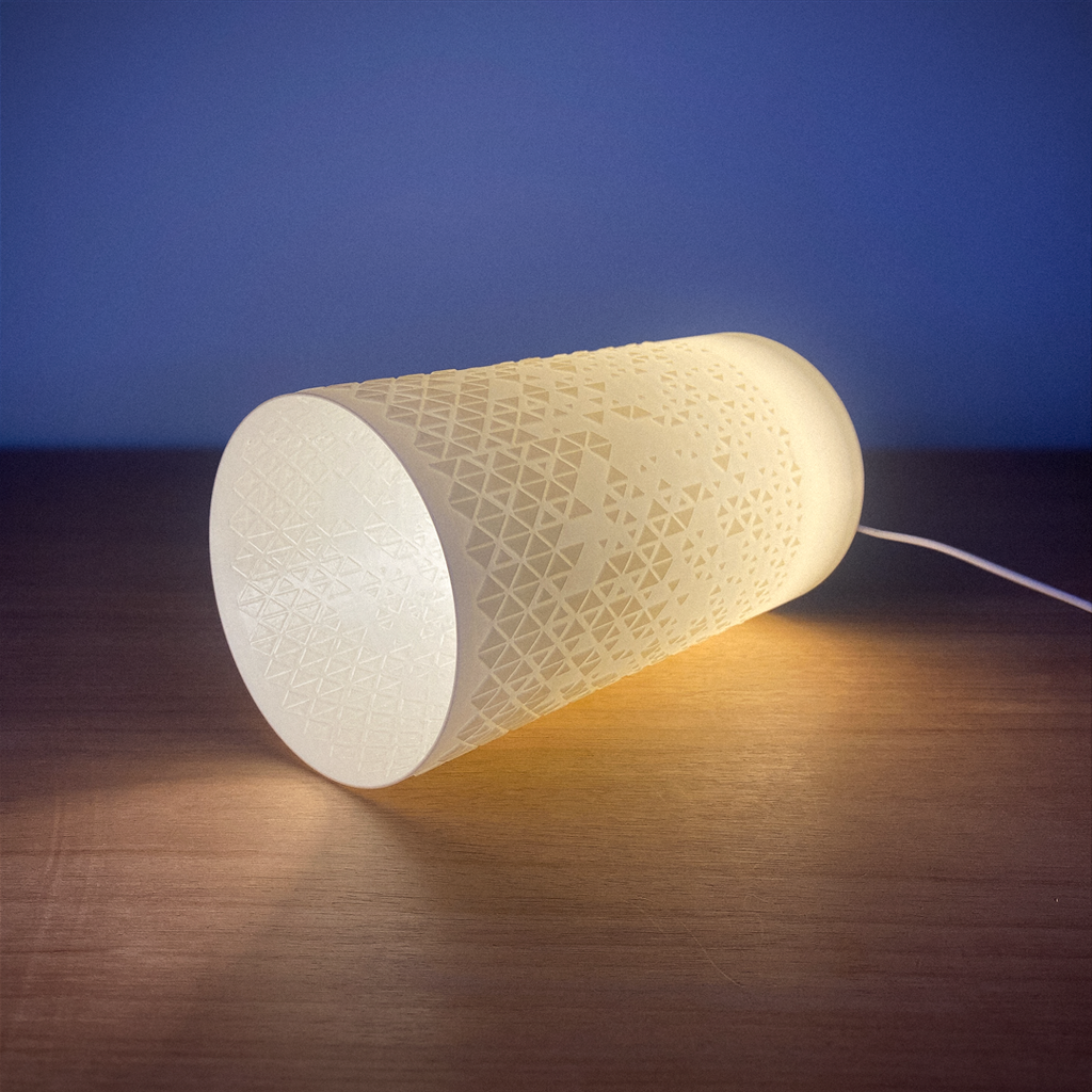 Halen Table Lamp – Modern 3D Printed Ambient Light