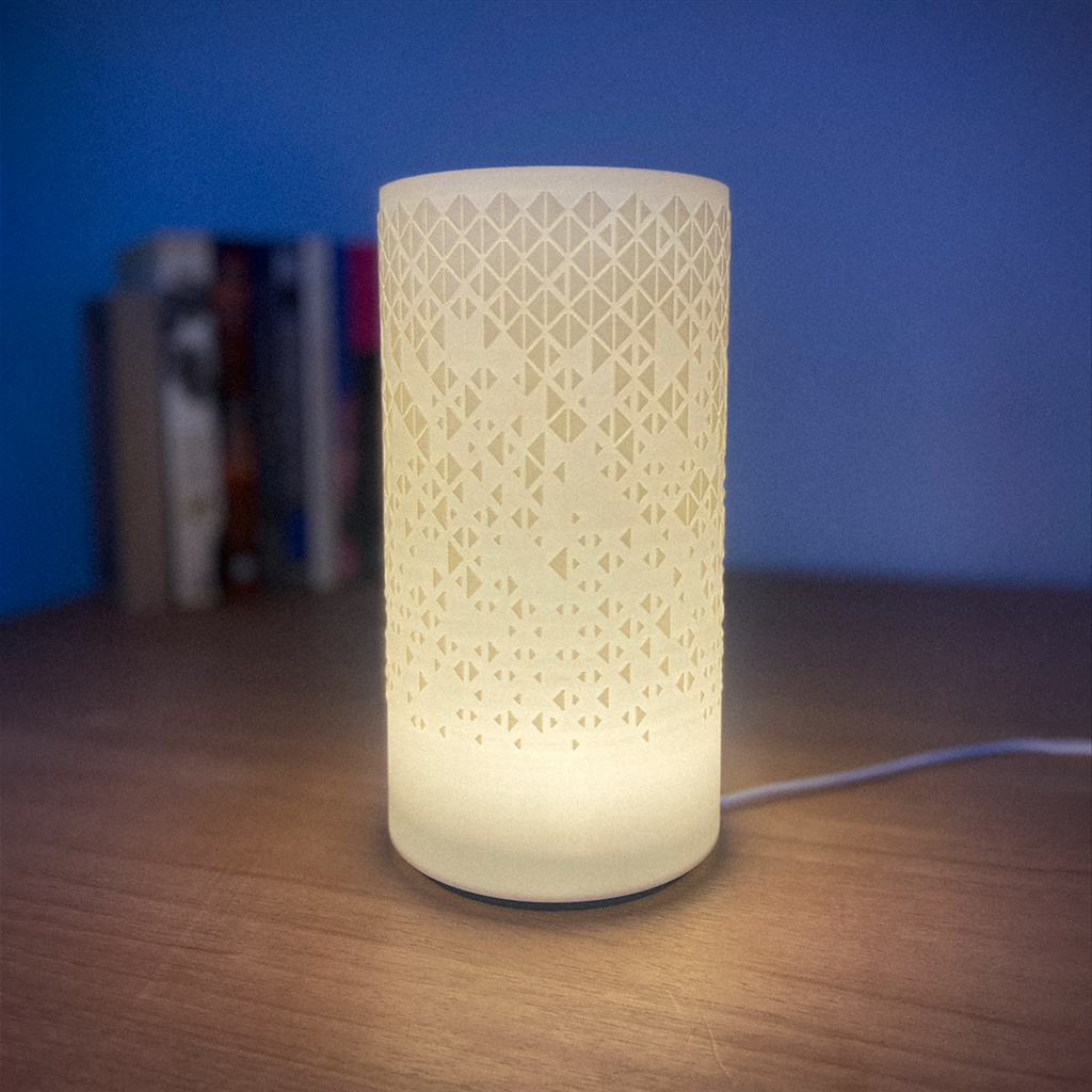 Halen Table Lamp – Modern 3D Printed Ambient Light