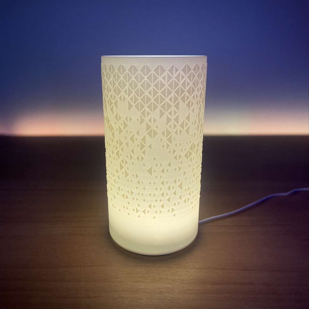 Halen Table Lamp – Modern 3D Printed Ambient Light