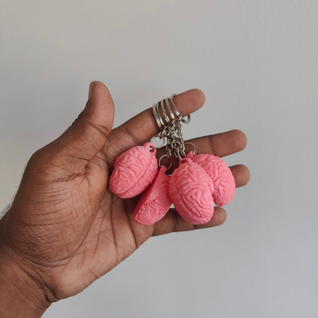 USE IT Brain Keychain