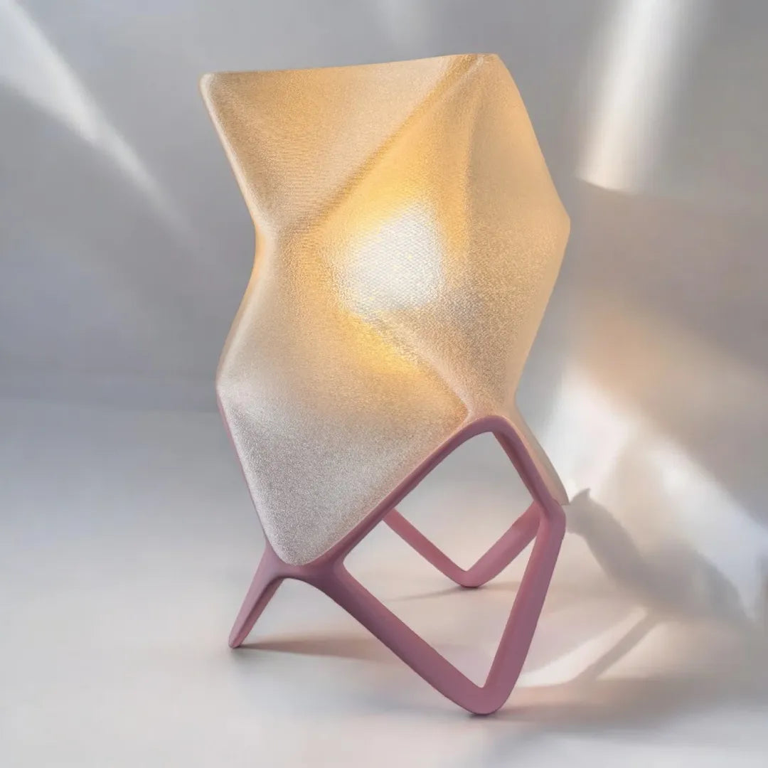 Origami Table Lamp – Modern Sculptural Ambient Light - Large
