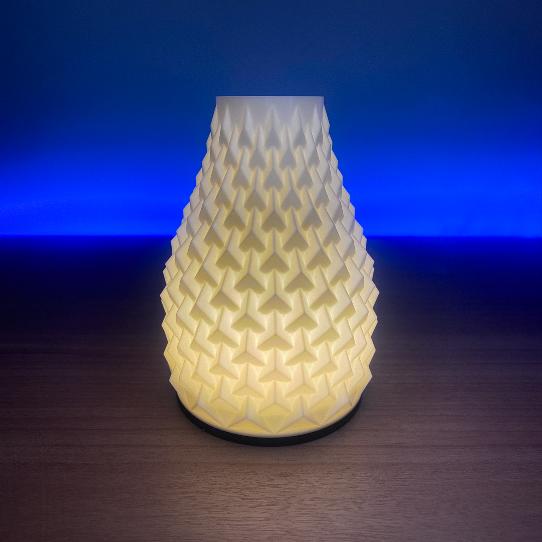 Pinn Table Lamp – Modern 3D Printed Ambient Light