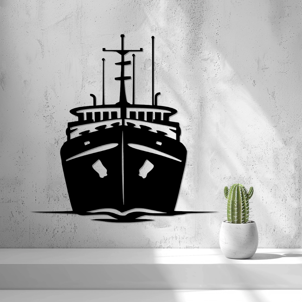 2D Cruise Ship Wall Art