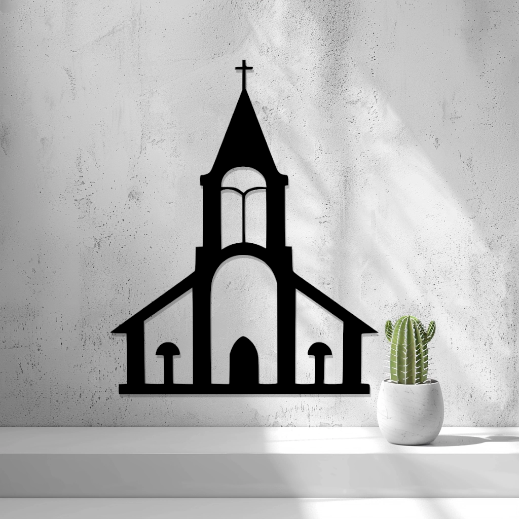 2D Church Wall Art