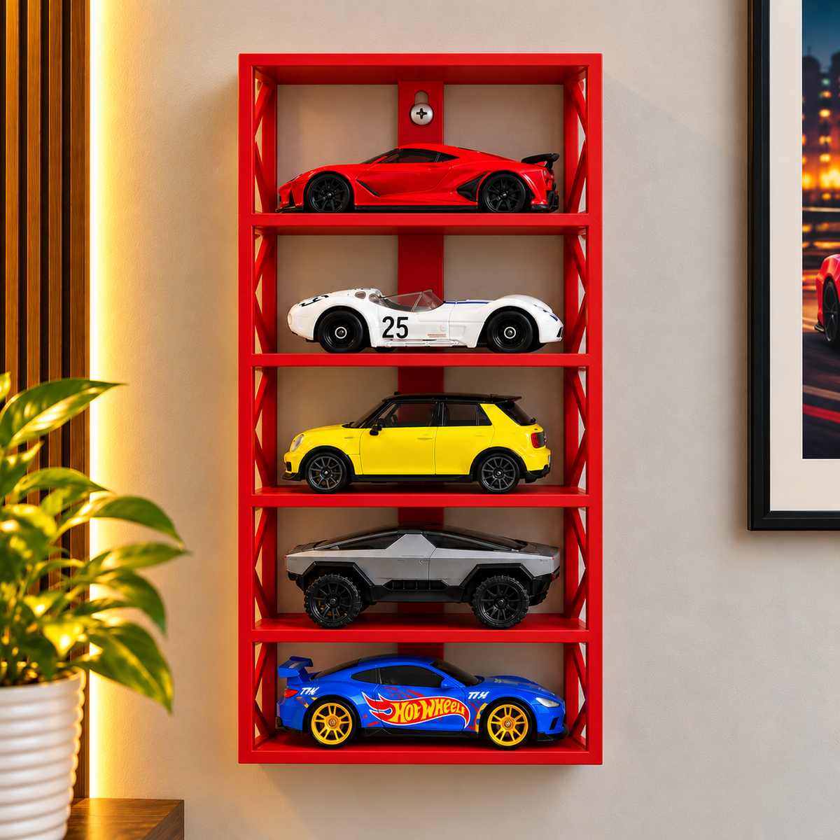 Garage Stand – 5 Level Hot Wheels Display Stand