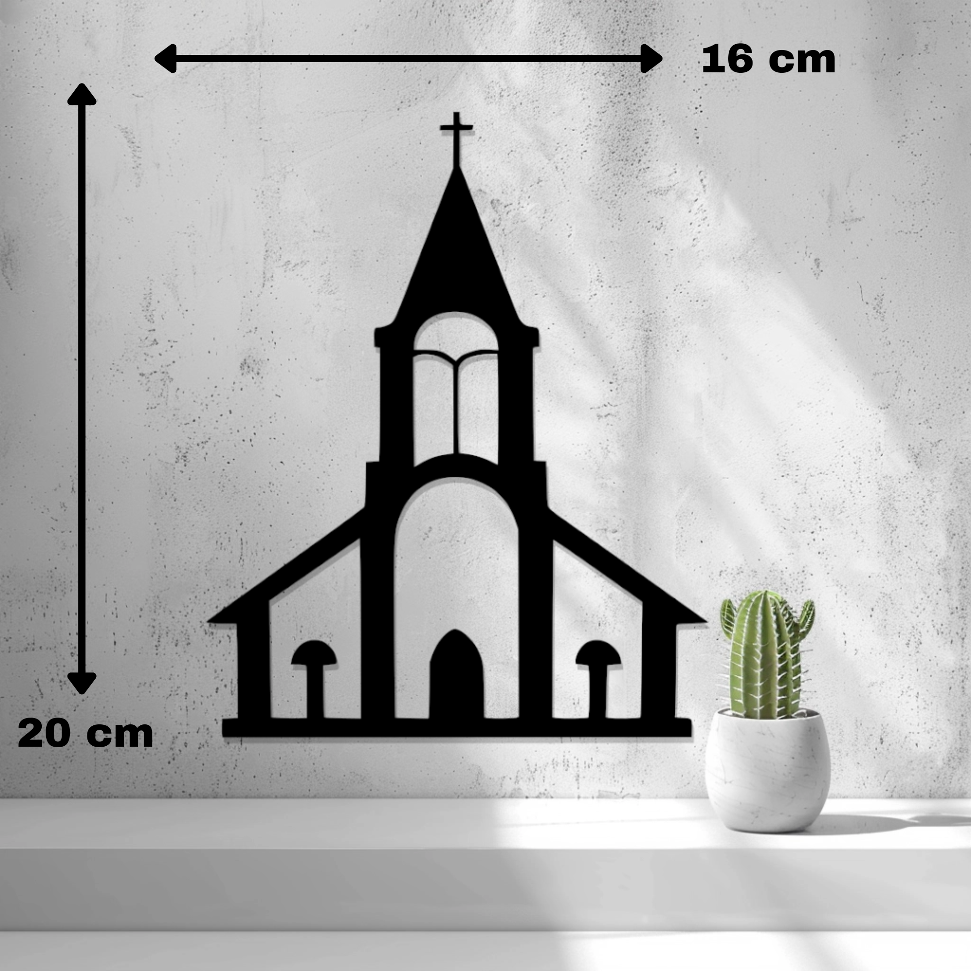 2D Church Wall Art