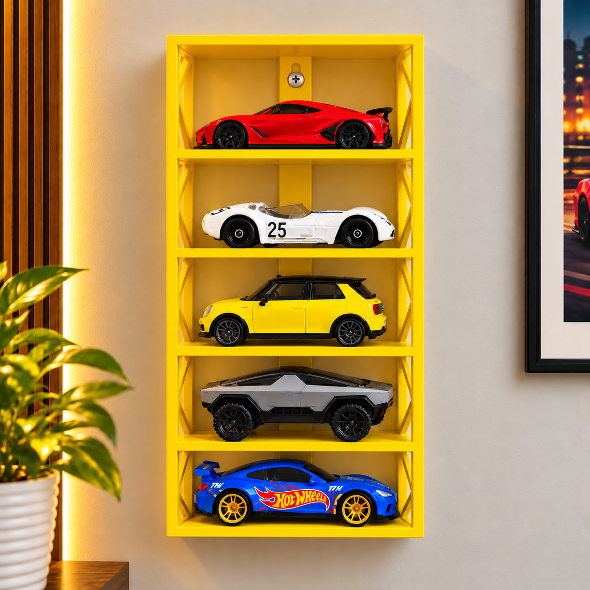 Garage Stand – 5 Level Hot Wheels Display Stand