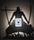 Zoro Silhouette Shadow Lamp
