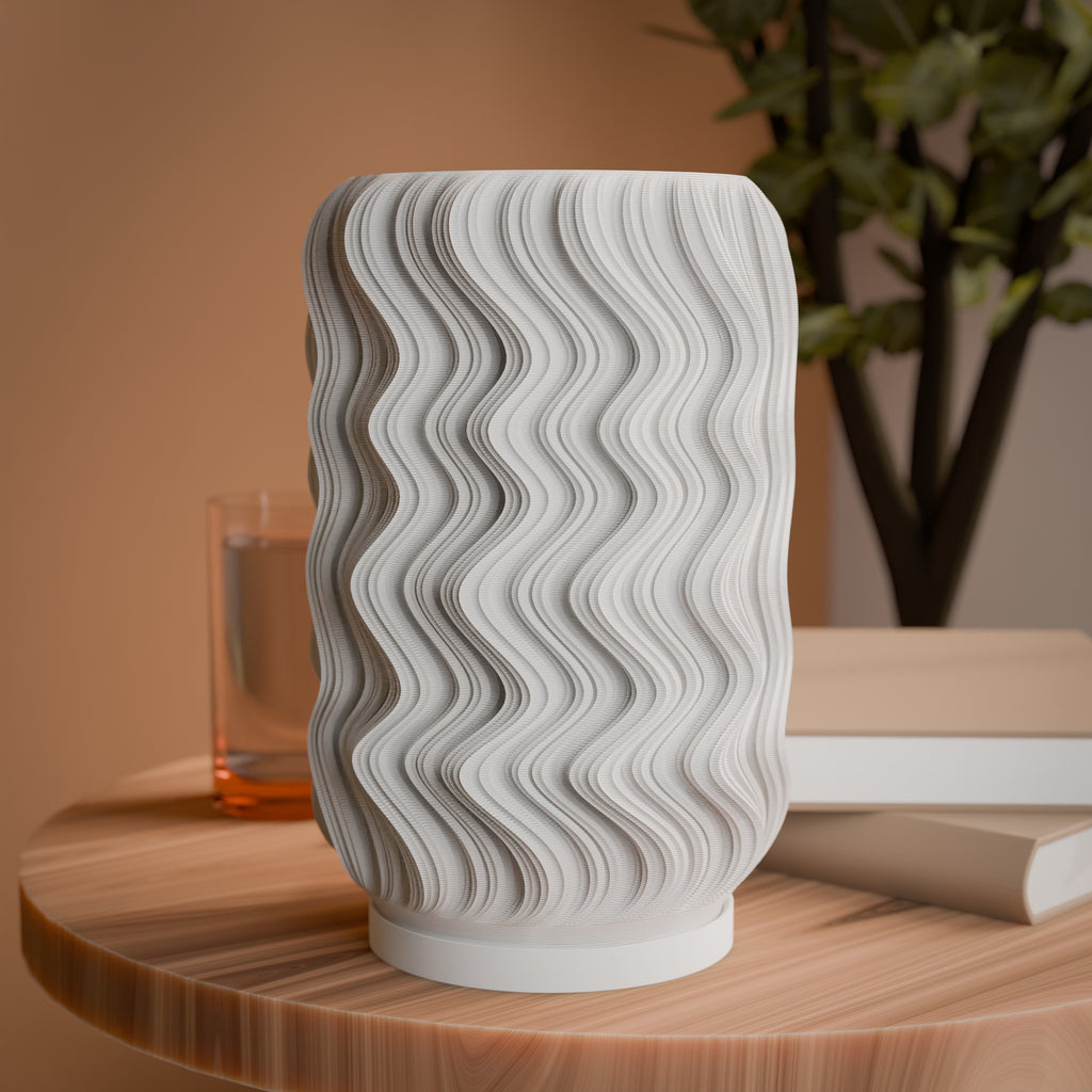 Tide Lampshade – Modern 3D Printed Ambient Light