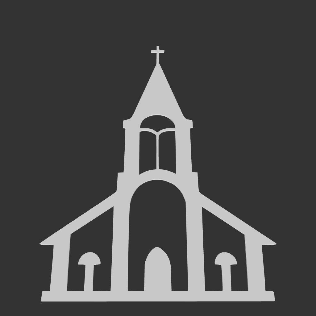 2D Church Wall Art
