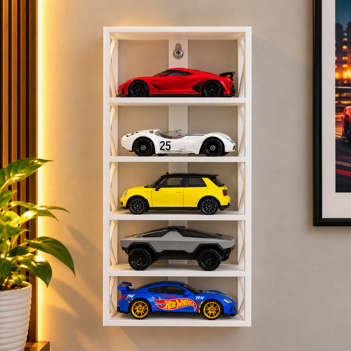 Garage Stand – 5 Level Hot Wheels Display Stand