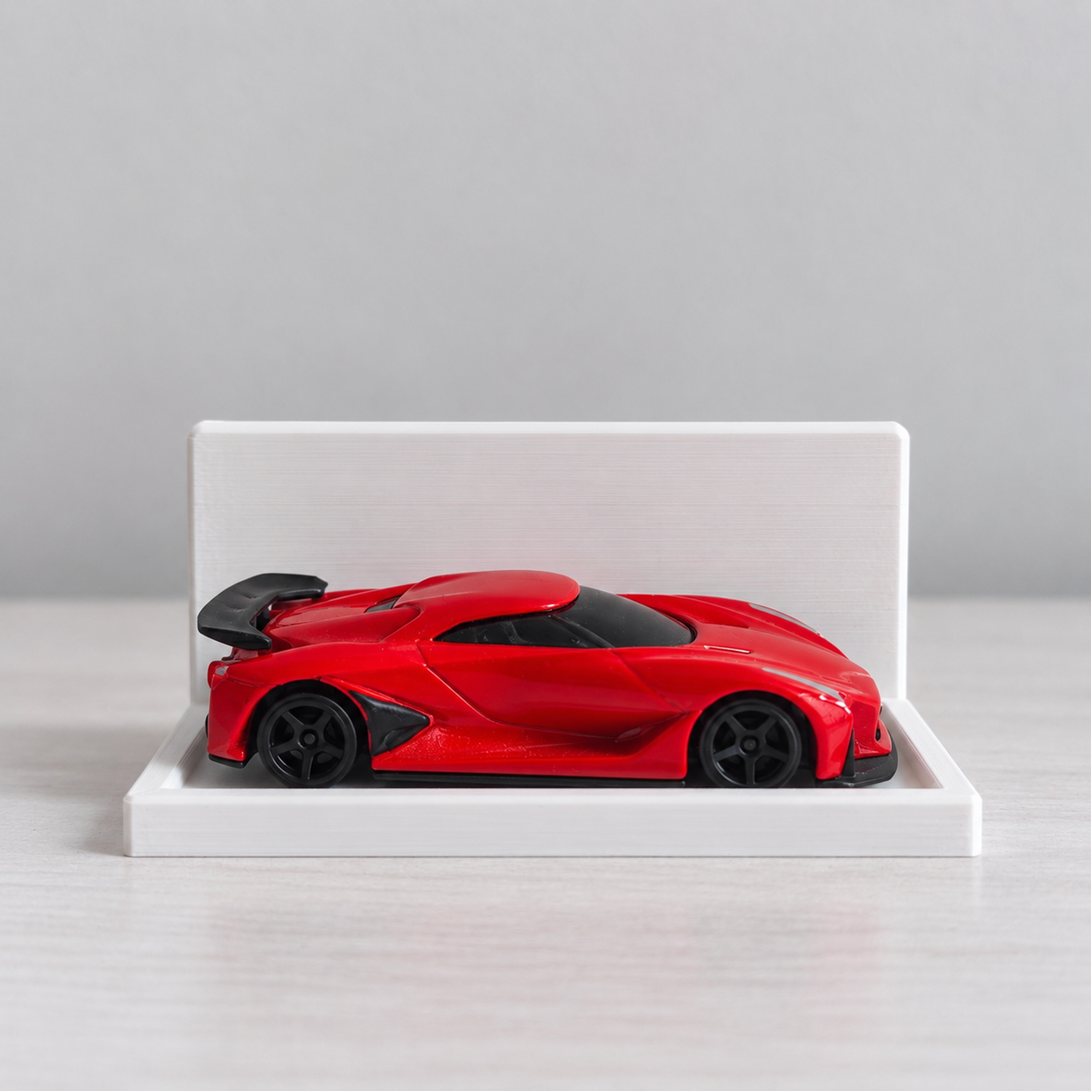 L Shaped Hotwheels Stand